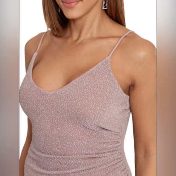 NWT Betsy & Adam Ruched sheath dress, size 6 - Picture 2 of 9